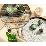 Dekorplast med struktur